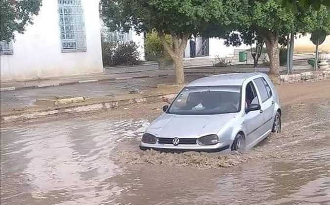 الامطار في القيروان تعري واقع البنية التحتية في الجهة 